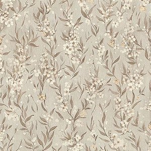 Papel de Parede Noble Zen - Folhas e Flores - 435245 - Vinílico