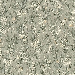 Papel de Parede Noble Zen - Folhas e Flores - 435269 - Vinílico