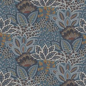 Papel de Parede Alta Gamma Zen - Folhas e Flores  - 26310 - Vinílico