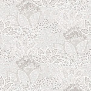 Papel de Parede Alta Gamma Zen - Folhas e Flores  - 26314 - Vinílico