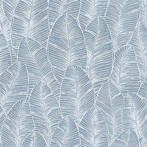 Papel de Parede Brisa do Mar - Folhas e Flores - BDM-12 - Vinílico