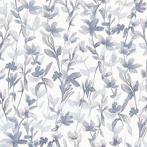 Papel de Parede Brisa do Mar - Folhas e Flores - BDM-22 - Vinílico