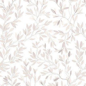 Papel de Parede Brisa do Mar - Folhas e Flores - BDM-45 - Vinílico