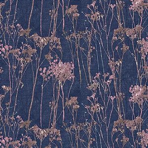 Papel de Parede Refúgio - Folhas e Flores - 4522 - Vinílico