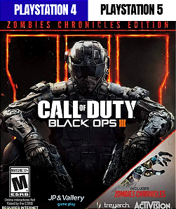 CALL OF DUTY: BLACK OPS 3 - ZOMBIES CHRONICLES Midia Digital para PS4 e PS5