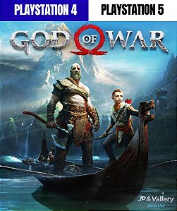 God of War (2018) para PS4 e PS5 em Mídia Digital