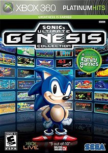 SONIC ULTIMATE GENESIS COLLECTION MÍDIA FÍSICA | XBOX 360 DESBLOQUEADO