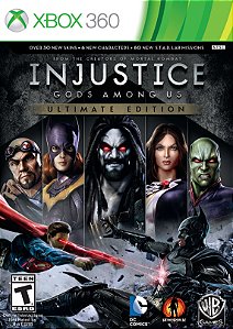 INJUSTICE: GODS AMONG US MÍDIA FÍSICA | XBOX 360 DESBLOQUEADO