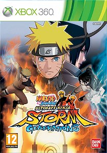 NARUTO SHIPPUDEN: ULTIMATE NINJA STORM GENERATIONS MÍDIA FÍSICA | XBOX 360 DESBLOQUEADO