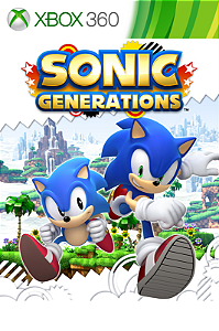 SONIC GENERATIONS MÍDIA FÍSICA | XBOX 360 DESBLOQUEADO