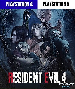 Resident Evil 4 Remake para PS4 e PS5 MÍDIA DIGITAL | CONTA SECUNDÁRIA