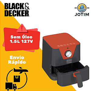 Fritadeira Elétrica Sem Óleo Black&Decker Freestyle 1,5L 127V