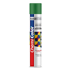 Tinta Spray Uso Geral Verde Escuro Baston 250ml Secagem Rápida