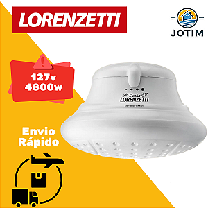 Chuveiro Elétrico Ducha Lorenzetti Bella 4 Temp 127V 4800W Ref 7531210