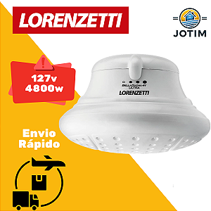 Chuveiro Elétrico Ducha Lorenzetti Bella Ultra 4 Temp 127V 5500W Ref 7531211