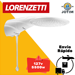 Chuveiro Elétrico Ducha Lorenzetti Eletrônica Advanced 127V 5500W - Ref. 7510522