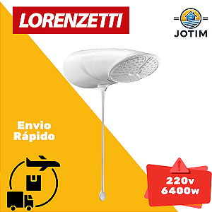 Chuveiro Ducha Lorenzetti Top Jet Multi 220V 6.400W 4 Temp