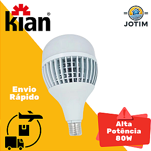 Lâmpada LED E-27 Alta Potência 80W Industrial Ref16316 KIAN