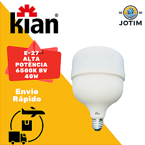 Lâmpada Led E-27 Alta Potência 6K 6500K BV 40W REF10882 KIAN