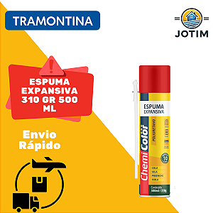 Espuma Expansiva Poliuretano Chemicolor 500ml/310g Baston