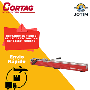 Cortador de Pisos e Azulejos Cortag Tec 100 – 100 cm