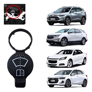 Tampa Reservatorio Agua Limpador Parabrisa Linha GM Cobalt Cruze Onix Pisma Spin Sonic Tracker