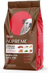 Quatree Supreme Cães dermato Adulto Todas As Raças 3 kg