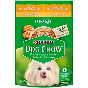 Dog Chow Adlt Mini Peq Frango 100g