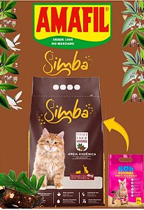 Areia Higiênica para Gatos Simba Bob Esconde 2kg