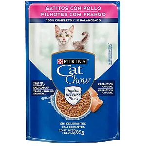Cat Chow Filhotes Frango Ao Molho 85g