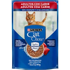 Cat Chow Adultos Carne Ao Molho 85g