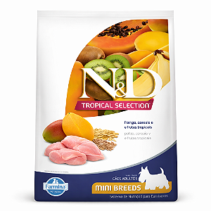 Ração N&D Canine Tropical Adulto Mini Cordeiro 2 + 05Kg