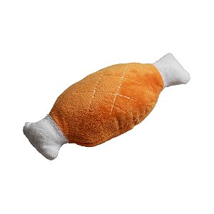 Brinquedo Pelucia Coxa C/apito para Câes 20cm