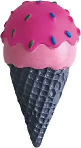 Brinquedo Pet Mordedor Vinil Sorvete Color Cães c/Apito 13cm