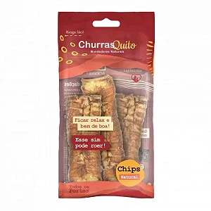 Chips Natural Churrasquito Traqueia para Cães Premium