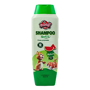 Shampoo Para Cães 5 Em 1 Vegano 500ml Fragrância Melancia