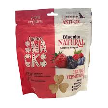 Quatree Snacks Bisc Natu Frutas Vermelhas 150g