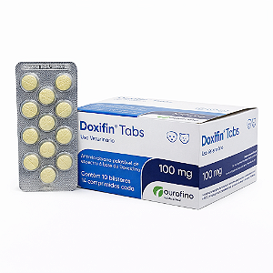 Doxifin 100mg - 01 Blister C/ 14 Comprimidos