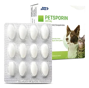 Petsporin 300mg - 01 Blister C/ 12 Comprimidos