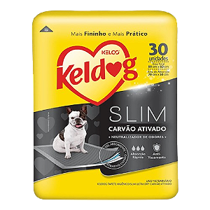 Tapete Higienico Slim Ultra Dry 80x60 Carvao Ativado 30un.
