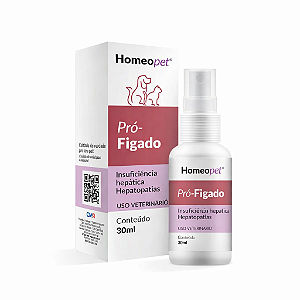 Pro Figado Homeopet Insuficiência Hepática Cães Gatos 30ml