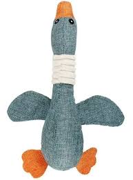 Brinquedo Pelucia Ganso Color C/apito para Câes 34cm