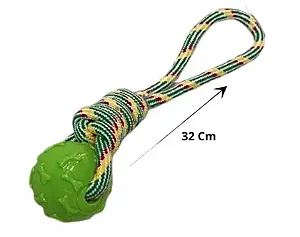 Brinquedo Corda No C/bola 38cm