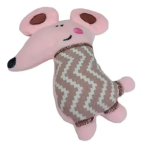 Brinquedo Pelucia Ratinho C/catnip para Gatos 15cm