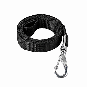 Guia Nylon Simples 25mm 1mt Preta