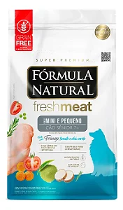 Ração Fórmula Natural Senior Fresh Meat Mini/pq 10,1kg