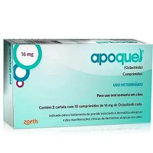 Apoquel 16 Mg Zoets Anti coceira para cães