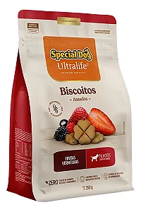 Biscoito Ultra Life Filhote Frutas Verm 250g