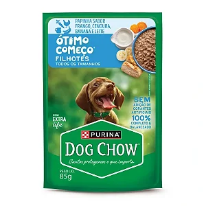Dog Chow Filhote Frango E Leite 85g