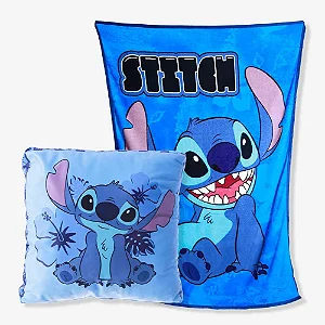 ALMOFADA COM MANTA STITCH - DISNEY